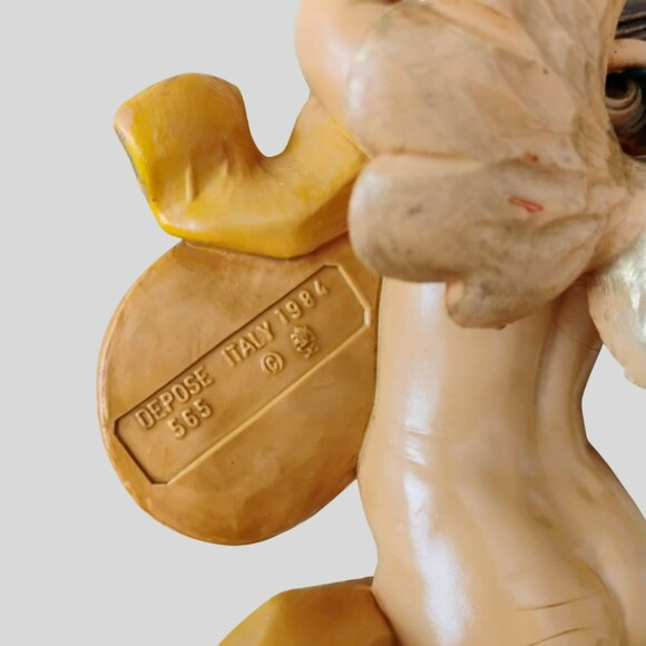 Vintage Depose Italy Angel Cherub Wall Art, Italian Simonetti Figurine 1984 Banj - Picture 4 of 7